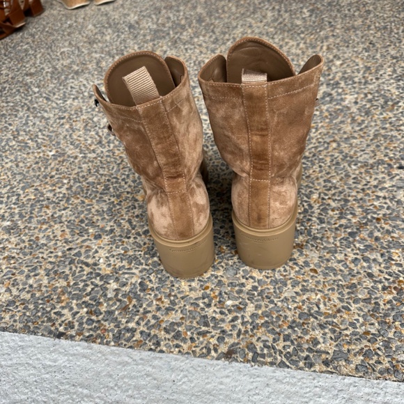 Gianvito Rossi Foster Camel Suede Ankle Boot 38.5 EU - Picture 6 of 13